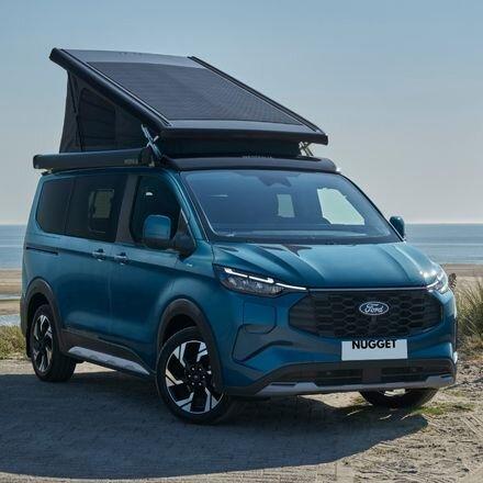 neuer_ford_nugget_2024_l1 Thermoschutz aussen Schlaf - Aufstelldach Ford Custom Nugget V710 ab 2024 – Bild 1