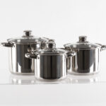 Edelstahl Topfset 6tl