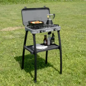 Camping Gaskocher Devil Kookmaster Standalone mit Grillplatten