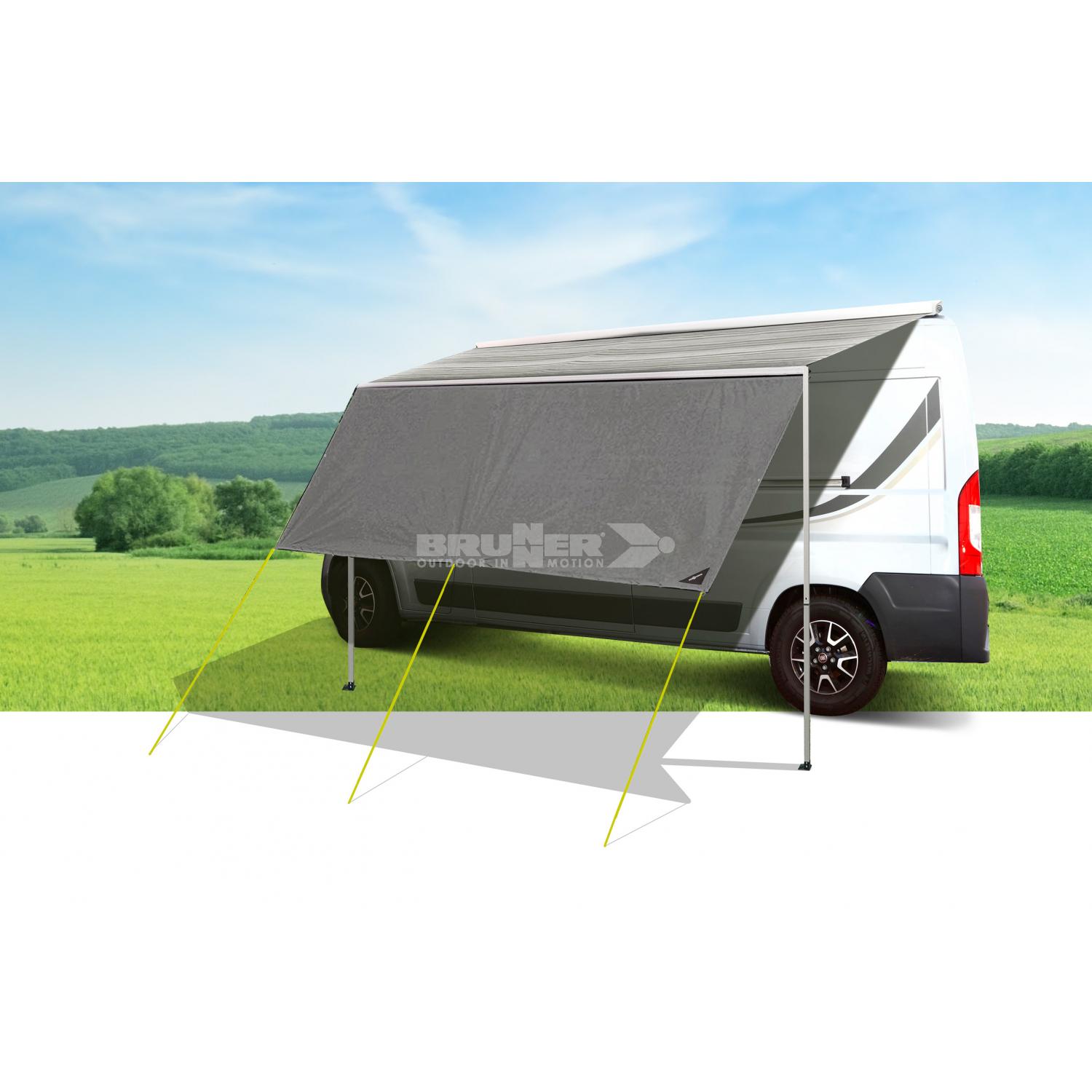 Sonnensegel Wohnmobil UV-beständig 390x190 cm Sonnensegel für Wohnwagen mit Kederbefestigung