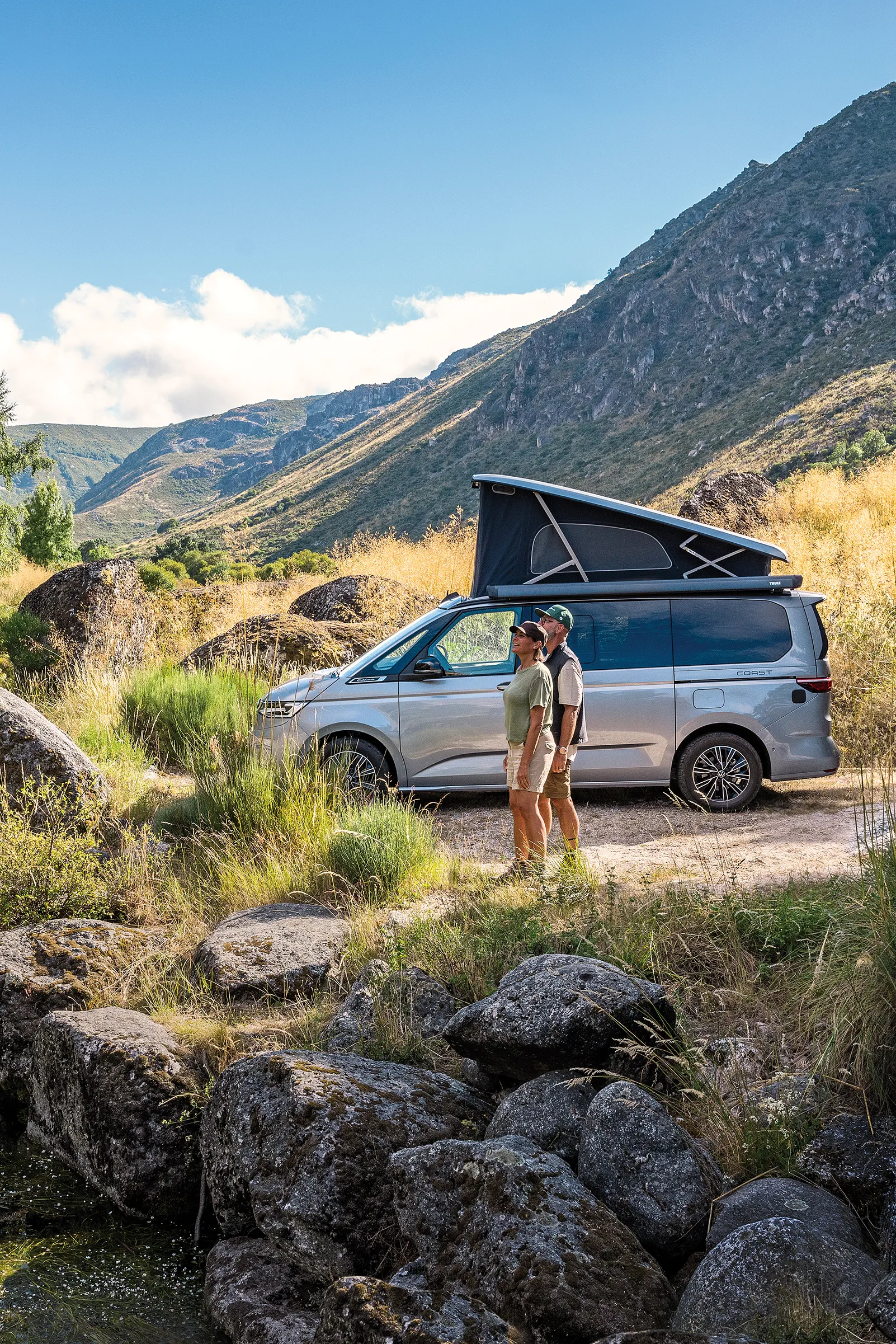 manuelles Dach Thermoschutz aussen Schlaf- Aufstelldach VW T7 Beach / Ocean manuelles und elektrisches Dach – Bild 1